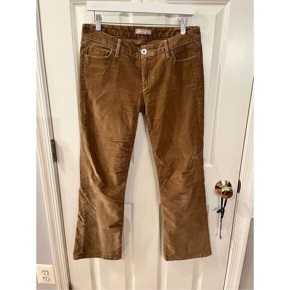 Banana Republic Light Brown Corduroy Pants sz 27P EUC - Picture 1 of 7